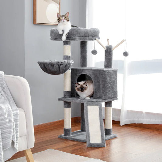 Cat House with Scratching Post