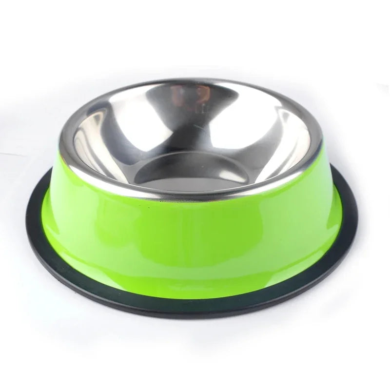 Non-Slip Pet Stainless Steel Bowl